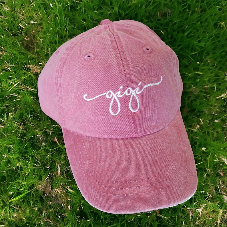 Embroidered Mama, Gigi, Grandma, Mommy, Nana Baseball Cap - Mama Hat, Gigi Hat - Custom Mother's Day Gift - Personalized Gifts - Custom Hat il_794xN.5863480639_kwra.jpg