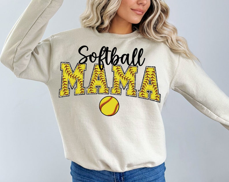 Personalized Softball Mom Shirt, Gameday Softball Shirt, Gift For Softball Mom