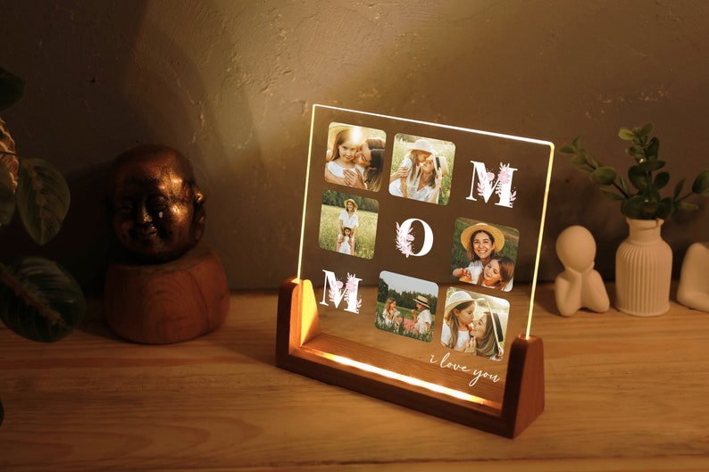 Photo Collage Gift - Mum Gift - Mom Birthday Gifts - Personalized Gifts for Mom - Custom Photo Gift - Mommy Gifts Ideas - Meaningful Gifts