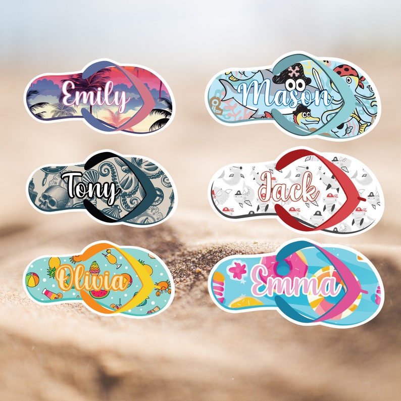 Personalized Cruise Door Magnet, Sandals, Flip Flops, Cruise 2025, Cruise Magnets, Family Cruise Custom Magnets, Group Vacation