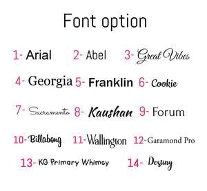 Office Desk Name Plate Personalized | Custom Name Plates for Desks | Flowers Designs On Clear Acrylic Glass | Office Desk Decor