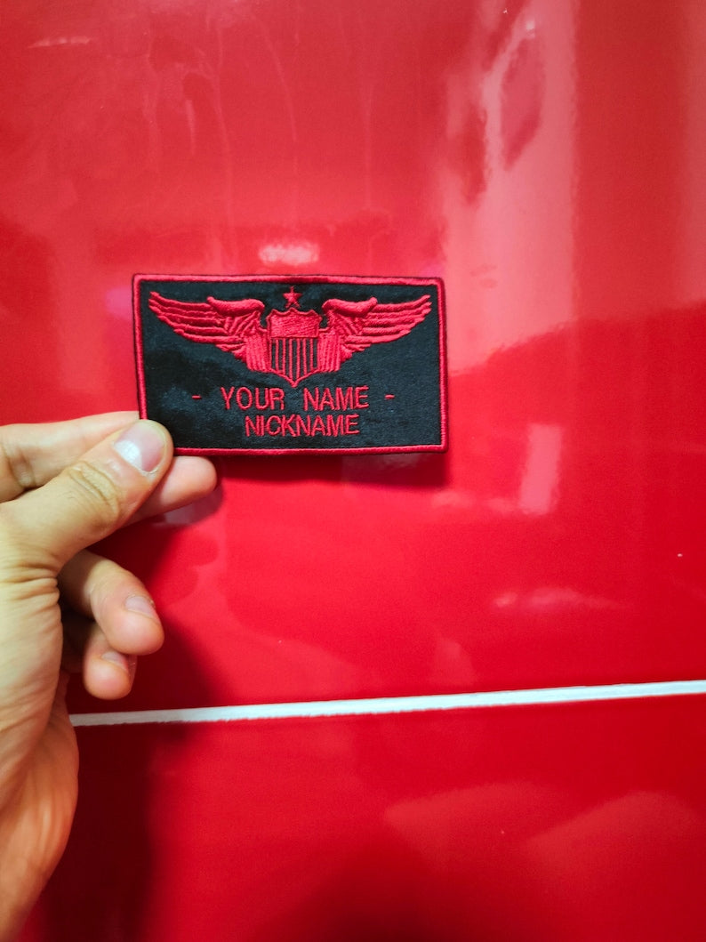 Custom Embroidered Patch - Personalized Artwork Applique - Iron On/Sew On/Velcro