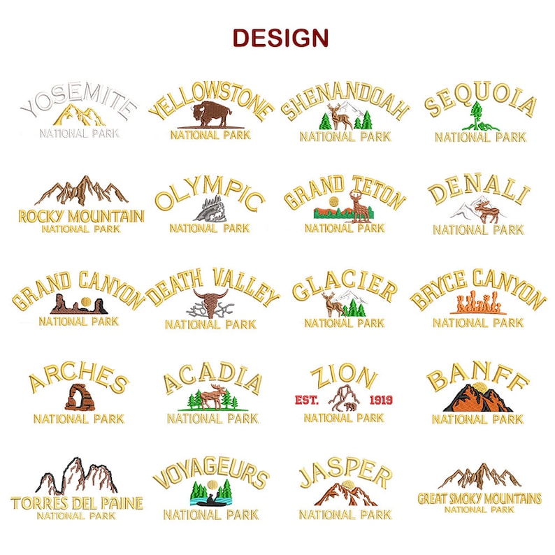 National Park Embroidered Cap Washed Cap Park Hat Travel Hat Baseball Hat Nature hat Camping Hat Road Trip Hat Mountain Hat Hiking Cap il_794xN.5893123930_ms44.jpg