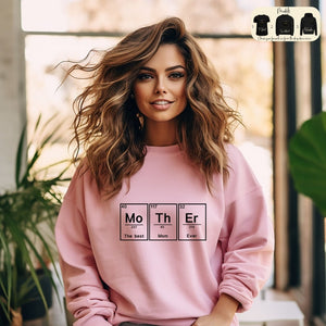 Mother T-Shirt, Best Mom Ever Sweatshirt, Chemistry Mom Tee, Mother Elements Crewneck, Mother's Day Gifts, Minimalist Mama Hoodie, Mom Gifts