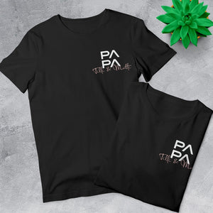Papa Dad Shirt, Personalized With Name, Gift For Dad Grandpa, Father's Day Gift