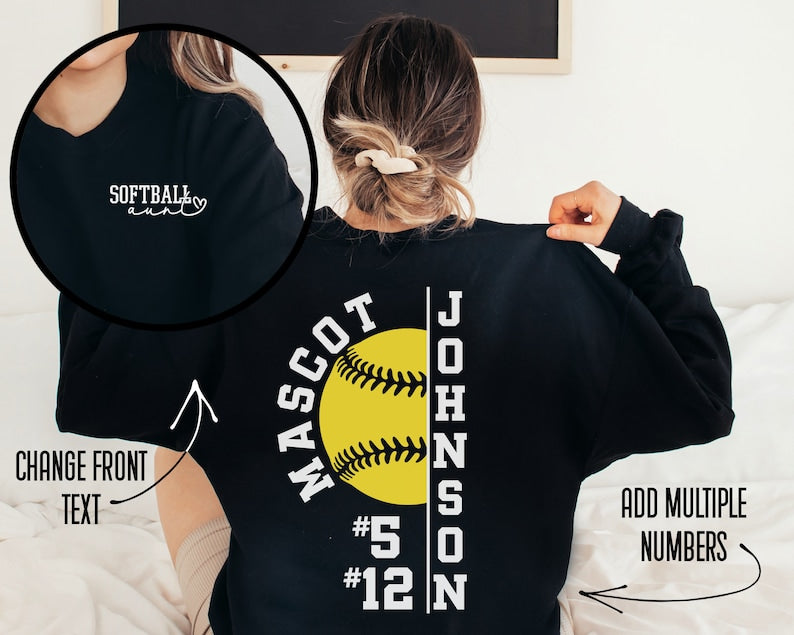 Custom Softball Mom Shirt, Team Softball Shirt, Game Day Softball Shirt, Softball Mom Life Apparel