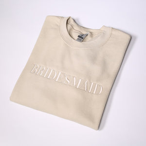 Bridesmaid Embroidered Sweatshirt, Bride Embroidery Hoodie, Bridal Shower Clothings, Wedding Gift, Maid Of Honor Outfit, Bachelorette Party il_794xN.5928012901_qzmx.jpg