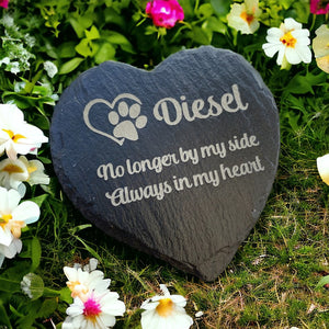 Memorial Plaque For Pet Dog - Personalised Dogs Grave Stone Personalized Heart Slate Marker il_794xN.5934354993_nlw8.jpg?v=1712304841