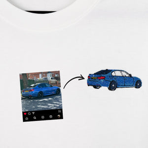 Personalised Car Hoodie, T-Shirt and Jumper, Custom Embroidered Car Hoodie Gift for Car Guys and Enthusiast, Car Gift Realistic Photo Design il_794xN.5934410005_h52a.jpg