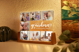 Personalized Photo Collage, Dad Photo Gift, Customized Frame & Photo, Fathers Day Photo Collage, Father's Day Gift, Dad Birthday Gift