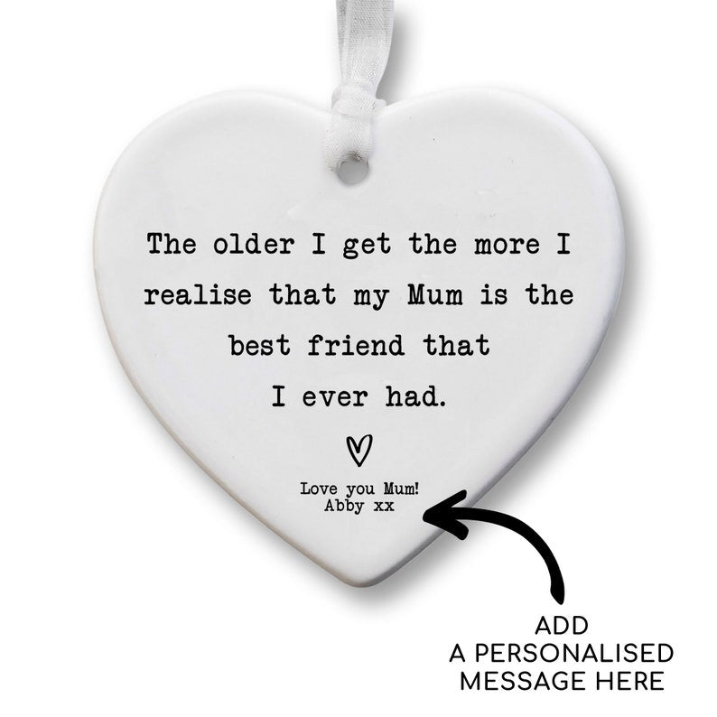 Personalised Mum Keepsake Mum's Birthday | Present For Mom | Mothers Day Gift | Mum Gift | Thank You Mum | Gift For Mum