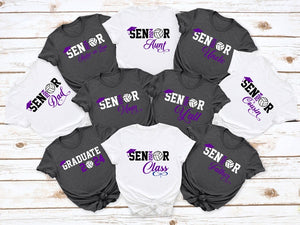 Senior Volleyball Graduation Shirt, Personalized Graduation T-Shirt,Custom Class of 2025 Volleyball Tee,Gift for Senior Volleyball Team Tee