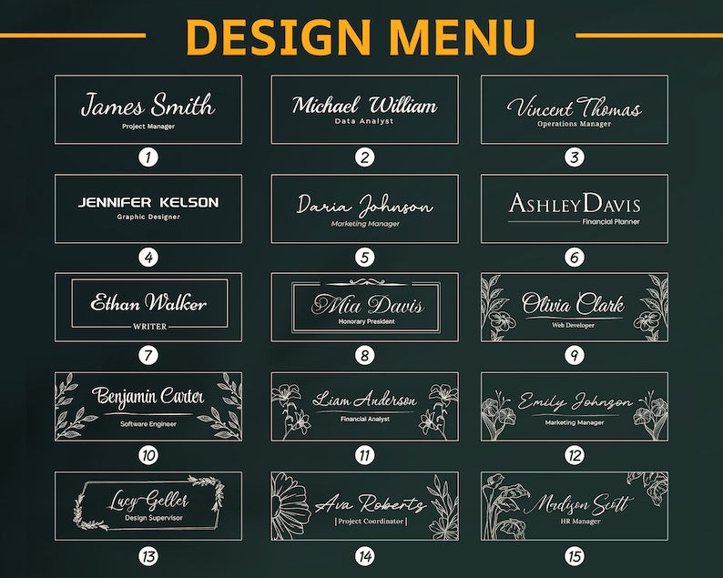 Custom Desk Name Plate with Wooden Base - Lighted Name Sign, Office Desk Accessories, New Job Gift, Thank You Gifts for Coworkers