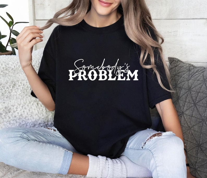 Somebody's Problem Shirts, Couples Matching Shirts, Somebody Shirt, Couple Shirt, Country Music Shirt, Country Song Lover Shirt, Couple Tees