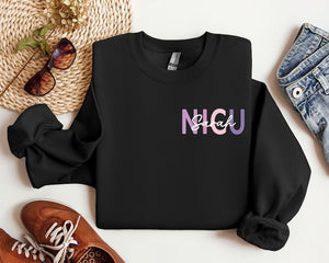 Custom NICU Nurse Sweatshirt, NICU Nurse Name Sweatshirt, Neonatal Nurse Hoodie, Personalized Nurse Gift, NICU Nurse Sweater, Nurse Crewneck