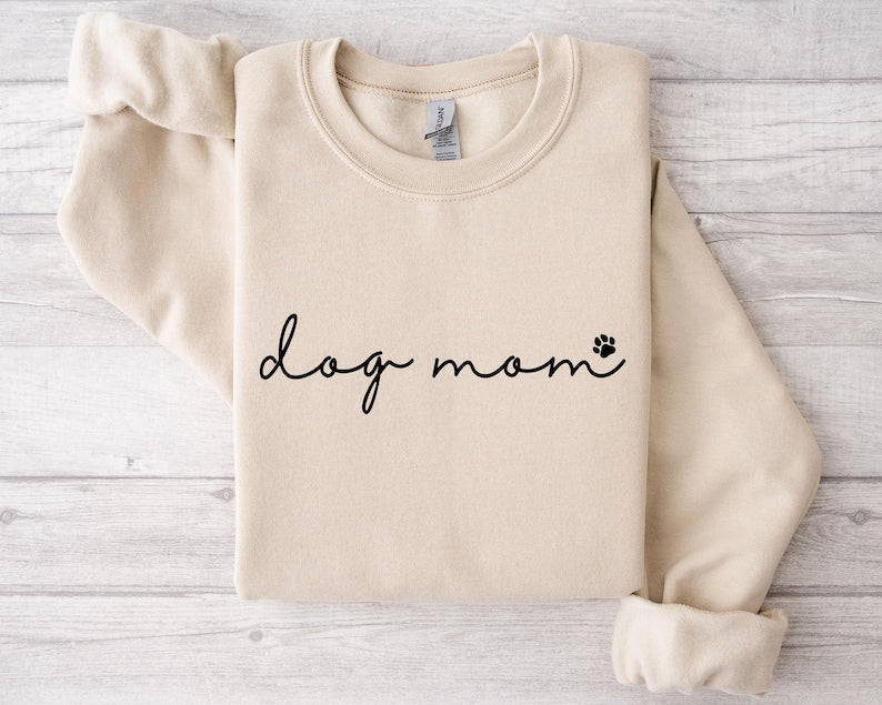 Dog Mom Sweatshirts - Custom Dog Mom Shirt - Dog Mom Shirts - Womens Sweatshirts - Dog Mom Tshirt - Dog Mom Gift - Dog Mom Tee
