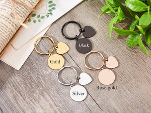 Personalized Keyrings,Pinky Promise Keychain,Pinky Promise Keyring, Engraved Valentine's Day Keychain,Birthday,Custom Key Chain, Couple Gift