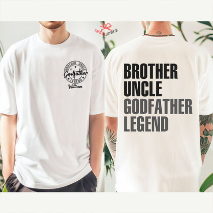 Personalized Godfather Gift, Fathers Day Gift, Dad Gift, Father's Day shirt, Funny Shirts For Dad, Godfather To Be Gift, Godfather Shirt