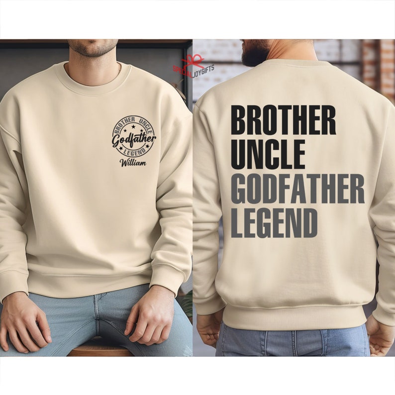Personalized Godfather Gift, Fathers Day Gift, Dad Gift, Father's Day shirt, Funny Shirts For Dad, Godfather To Be Gift, Godfather Shirt