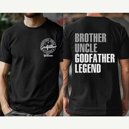 Personalized Godfather Gift, Fathers Day Gift, Dad Gift, Father's Day shirt, Funny Shirts For Dad, Godfather To Be Gift, Godfather Shirt