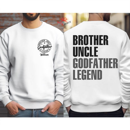 Personalized Godfather Gift, Fathers Day Gift, Dad Gift, Father's Day shirt, Funny Shirts For Dad, Godfather To Be Gift, Godfather Shirt