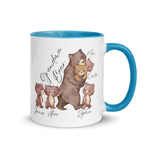 Mama Bear Mug, Custom Mother's Day Gift, Mom Mug, Momma Bear and Cubs, Unique Gift for Mom, Custom Mug, Mom Birthday Gift
