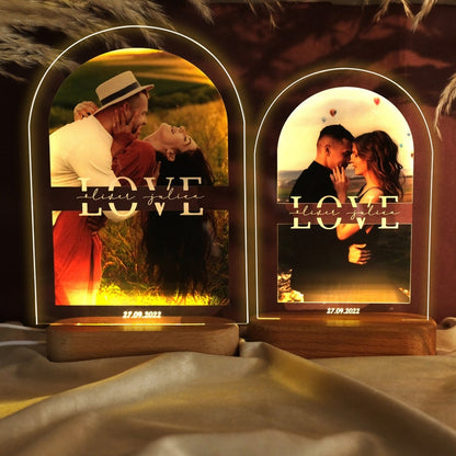 Personalized Gift for Couple, Custom Photo for Couple, Valentine's Day gift , Christmas Gift, Anniversary Gift for Her, Birthday Gift
