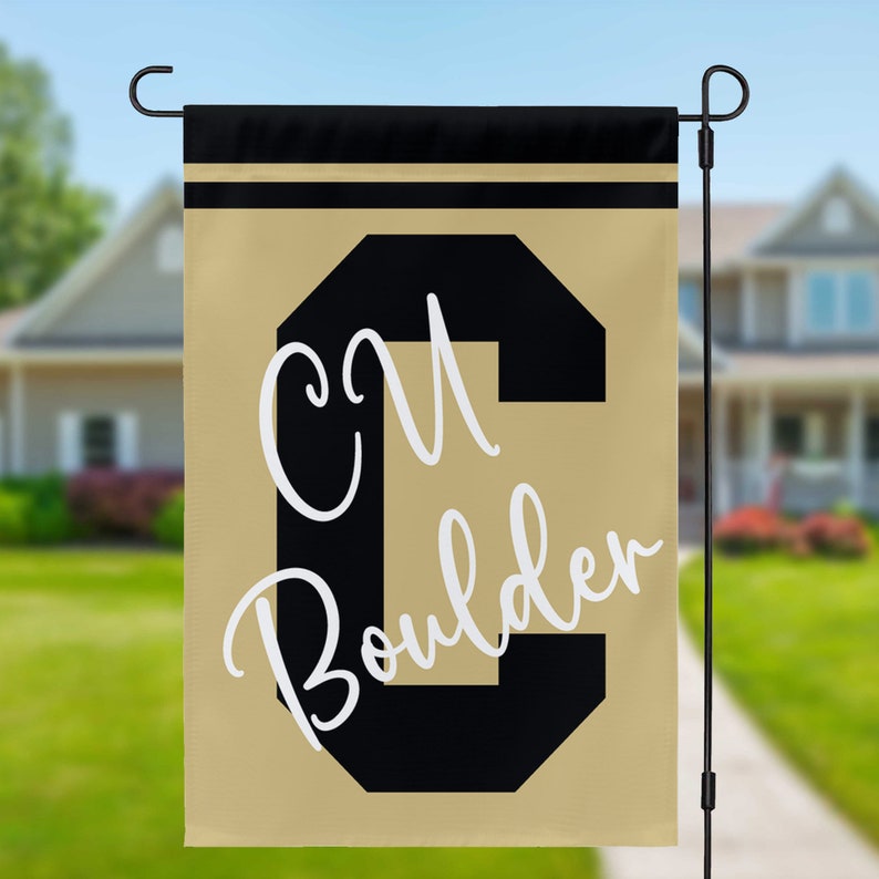 Custom College Garden Flag | Graduation Gift, College Football Fan, College Personalized Flag, House Flag