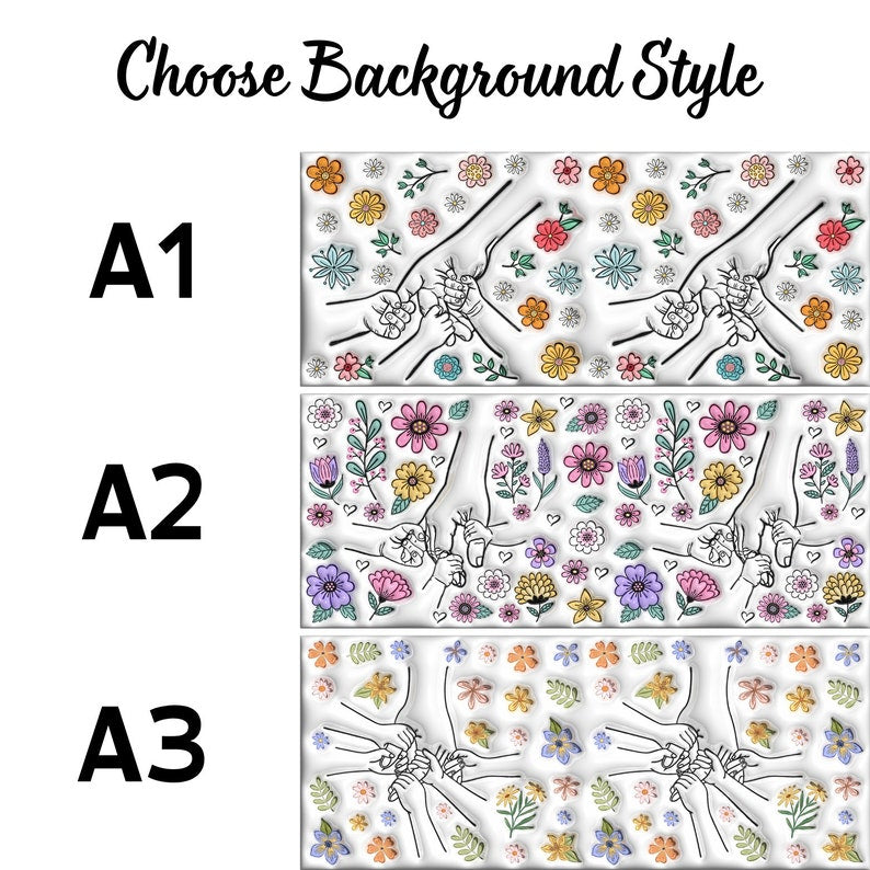 Mom Mug, You Hold Our Hands Also Our Hearts Mug, 3D Inflated Effect Printed Mug, Personalized Holding Mom's Hands, Mother's Day Nana Grandma