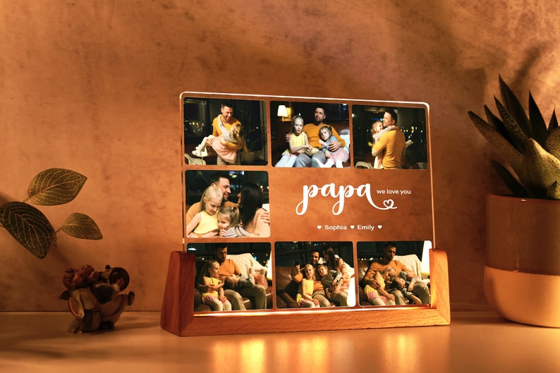 Personalized Photo Collage, Nana Photo Frame, Customized Mom Frame, Mother's Day Photo Collage, Custom Photo Collage, Grandma Photo Collage