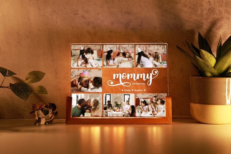 Personalized Photo Collage, Nana Photo Frame, Customized Mom Frame, Mother's Day Photo Collage, Custom Photo Collage, Grandma Photo Collage