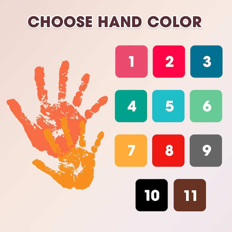 First Dad Now Grandpa - Personalized Wooden Plaque, Custom Wooden Plaque, Gift For Dad, Gift For Grandpa, Fathers Day Gift, Handprint Family