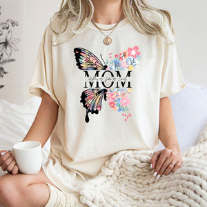 Custom Mom Shirt, Flower Lover Mama Shirt, Nature Lover Mom Tee, Mothers Day Gift, Gift For Mom, Mama Shirt With Kids Names