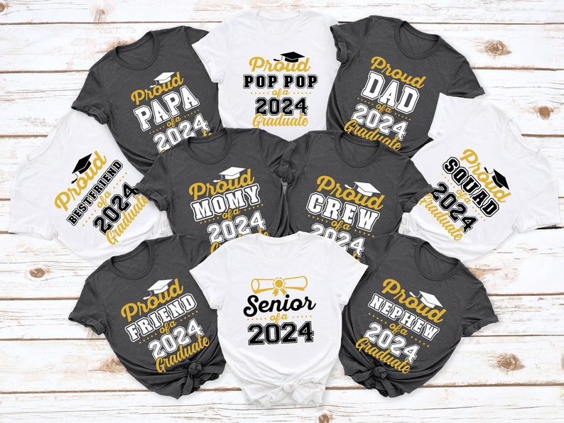 Graduation Mom Dad Shirts, Graduation Squad T-Shirt,Family Graduate Sweatshirts,Graduation Senior 2025 Tee,Graduate Gifts,Proud Family Shirt