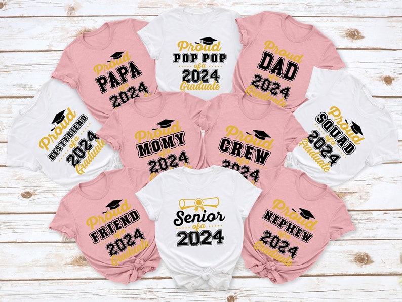 Graduation Mom Dad Shirts, Graduation Squad T-Shirt,Family Graduate Sweatshirts,Graduation Senior 2025 Tee,Graduate Gifts,Proud Family Shirt