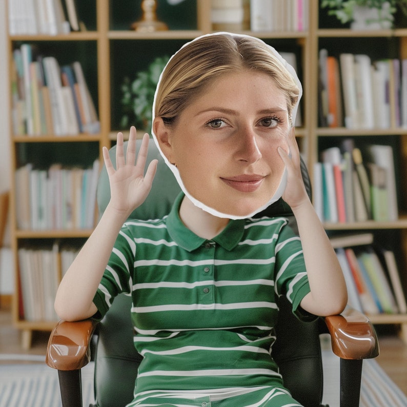 Humanoid Pillow Custom, Personalized Photo Face Pillow, Custom Picture Pillow, Graduation Gift For Friends/Children Family Gift Couple Gift Kid Gift il_794xN.5991147364_17o1.jpg