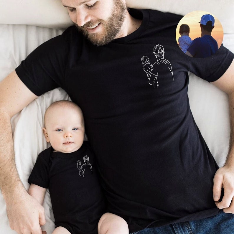 father son matching dress shirts Good Genes: 7 Outfits for and Southern Tide Father Son Matching Shirts Rock n RollRockstar Daddy And Me Outfits Unisex Adult t Father's Day Father And Newborn