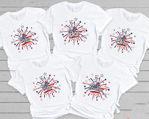 Custom USA Family Matching Shirt, 4th of July Family Shirt, Family Reunion Shirt, Usa Flag Shirt, Republican Shirt, Patriotic Shirt