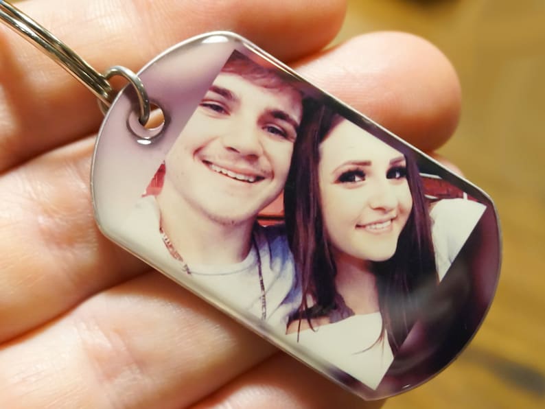 Boyfriend Keychains, Gift For Boyfriend, Anniversary Gift, Key Chain, Gift For Him, Photo, Photo gift, Personalized, Custom, picture