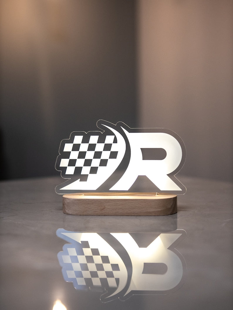 Custom Logo Light Lamp, Corporate Gifts, Wood Business Logo Night Light, Custom Logo Sign, Logo LED Light, Business Brand Logo Table Light