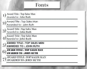 Personalized Award Corporate Trophy Award - Company Anniversary Awards Ceremony, Clear Glass Trophy