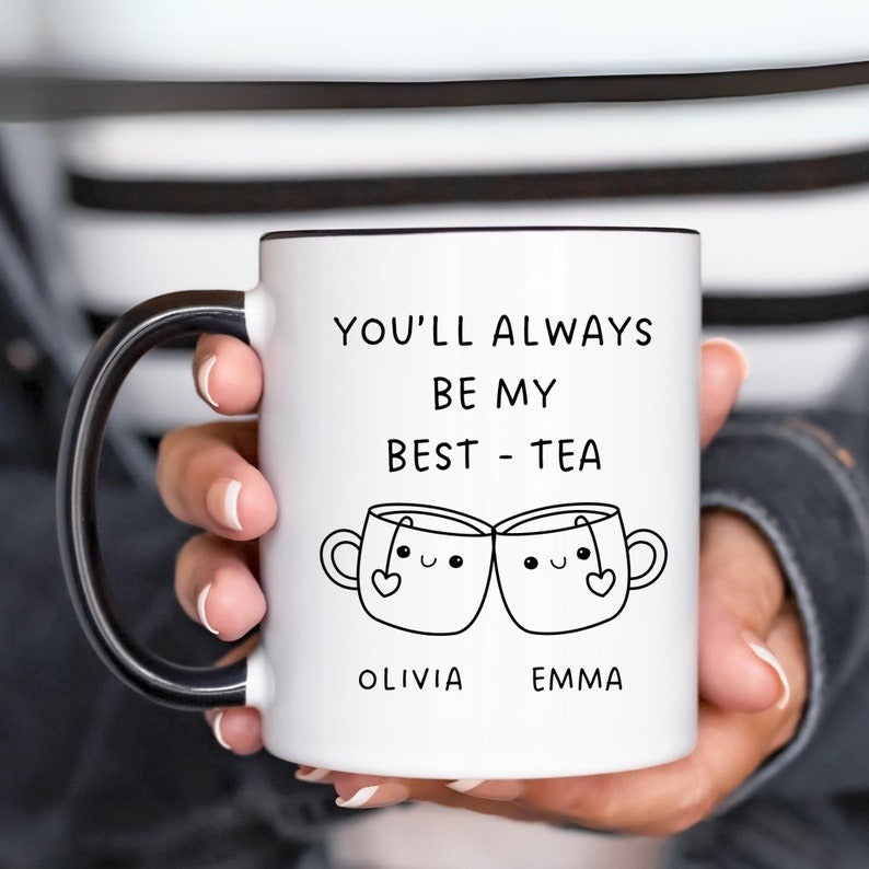 Best Friend Gift, Custom Bestie Mug, Personalized Best Friend Gift, Friendship mug, Friend Birthday, Christmas Gift, Long Distance
