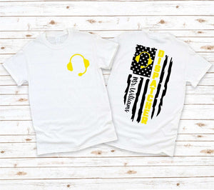 Custom Dispatcher American Flag Shirt, Dispatcher Appreciation Gift, Dispatcher Shirts for Men, 911 Dispatcher Shirt, Gift For Dispatcher