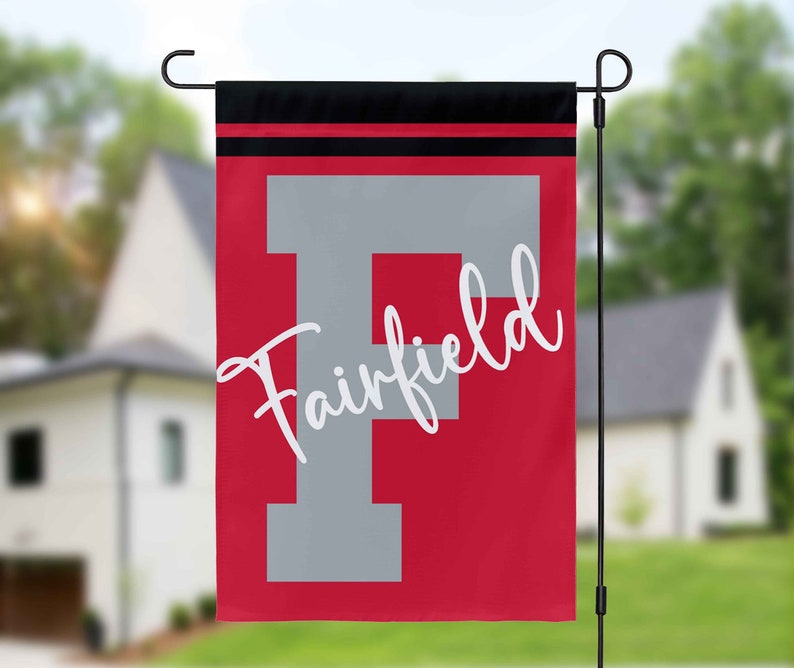 Custom College Garden Flag | Graduation Gift, College Football Fan, College Personalized Flag, House Flag