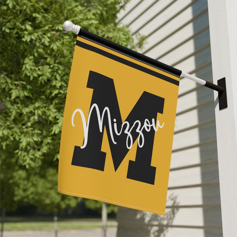 Custom College Garden Flag | Graduation Gift, College Football Fan, College Personalized Flag, House Flag