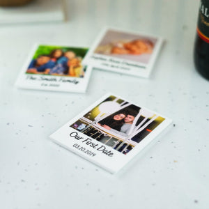 Personalised Polaroid Photo Fridge Magnet Kitchen Gift Idea Your Own Photo Magnet Gift For Him Gift For Her New Home Custom Photo Gift Idea