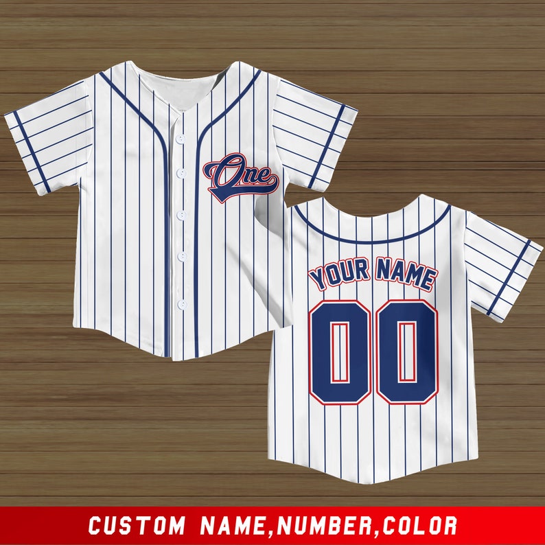 Personalized Kid Youth Baseball Jersey, Rookie Year Baseball, 1st 2nd 3rd birthday boy jersey, custom birthday baseball, Boys kids jerseys