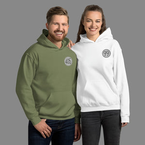 Custom Embroidered 405 & 99 Badge, Matching Sweatshirts, Matching Hoodie, Personalized Gift, Couples Gift, Anime, Gift for Her, Gift for Him