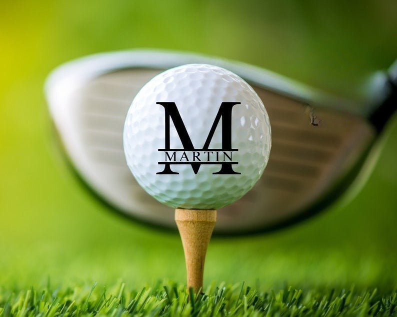 Custom Golf Balls,Personalized Gift for Dad,Groomsmen Gifts,Personalized Gift for Him,Golf Gifts,Fathers Day Gift, Guy Gifts, Boyfriend Gift