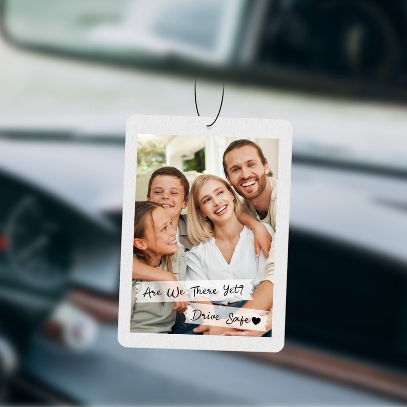 Custom Air Freshener - Air Freshener Personalize Gift, Air Freshener Custom from Photo, Personalize Car Accessory Gift, Couple Gift